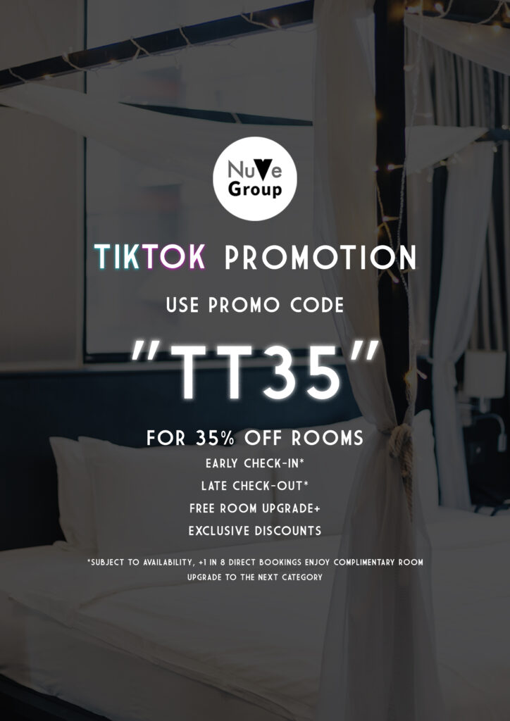 TikTok Promotion 35% Off Graphic
