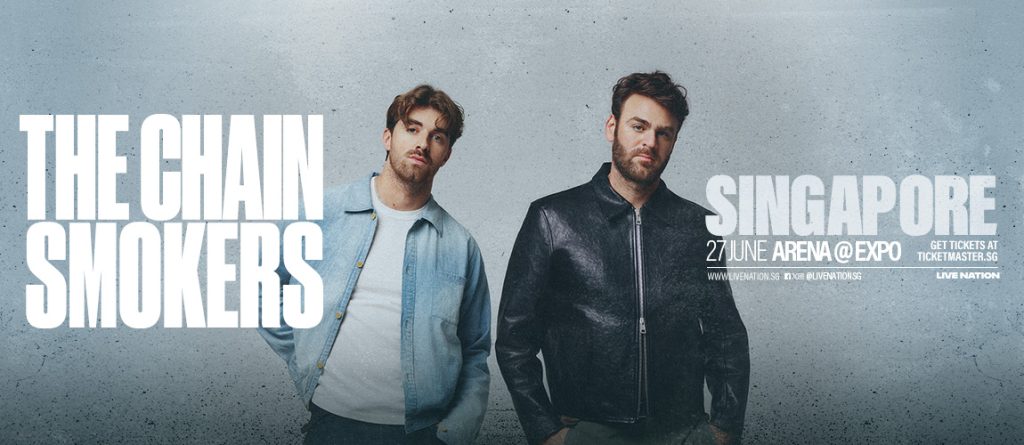 Chainsmokers in Singapore Rainforest Wild at Mandai Wildlife Reserve