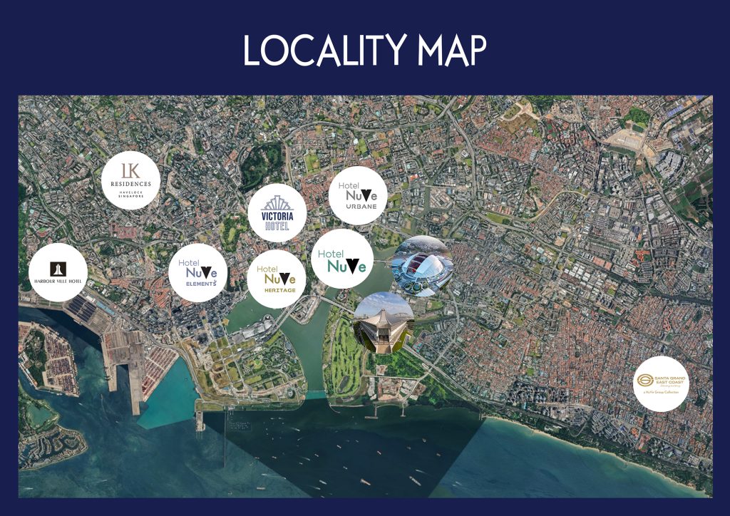 NuVe Group – Stadium Locality Map NuVe Group Hotels Near National Stadium & Singapore Indoor Stadium