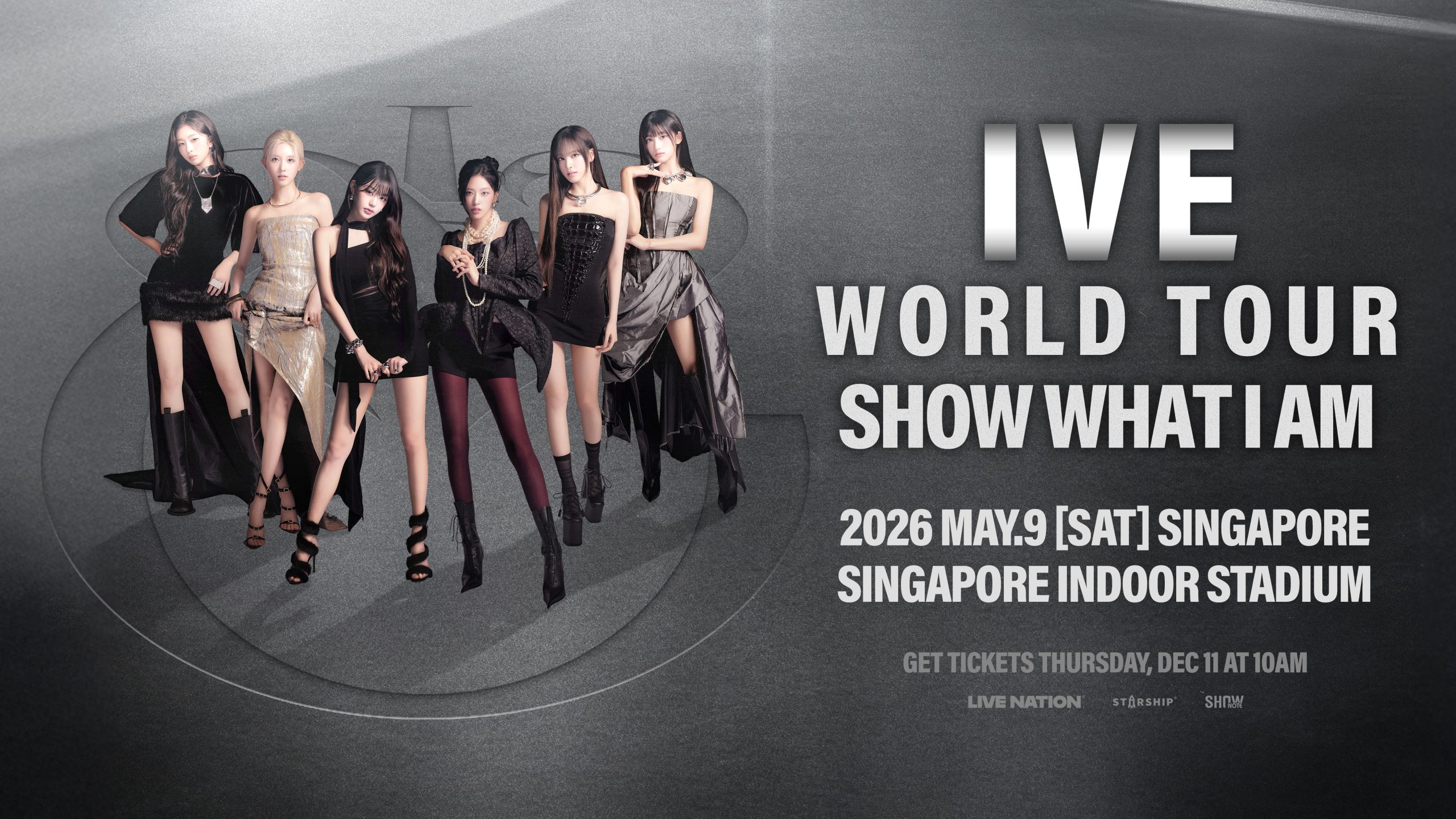 IVE World Tour Show What I Am in Singapore 2026